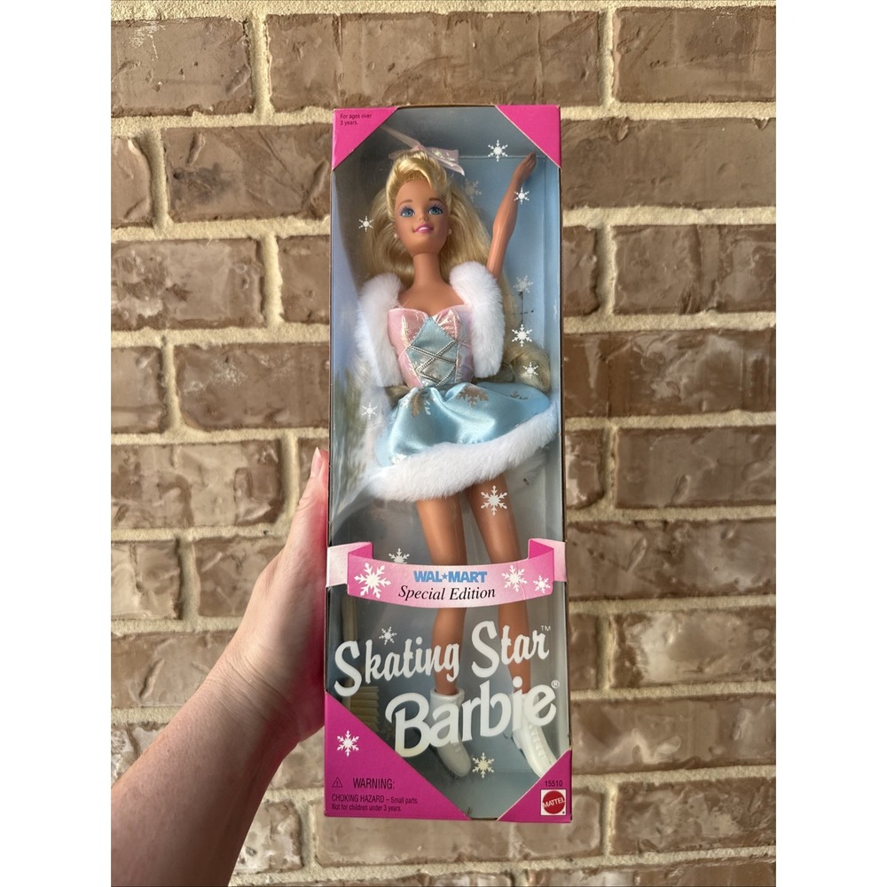 Skating Star Barbie Vintage 1995 Walmart Special Edition Exclusive 15510 Mattel